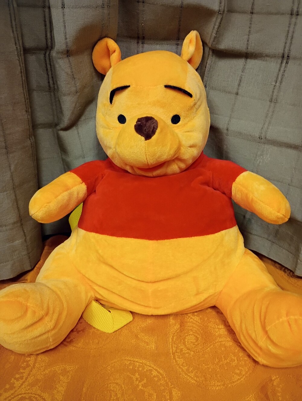 NWOT Disney Winnie The Pooh Plush Character Backpack Size 16"